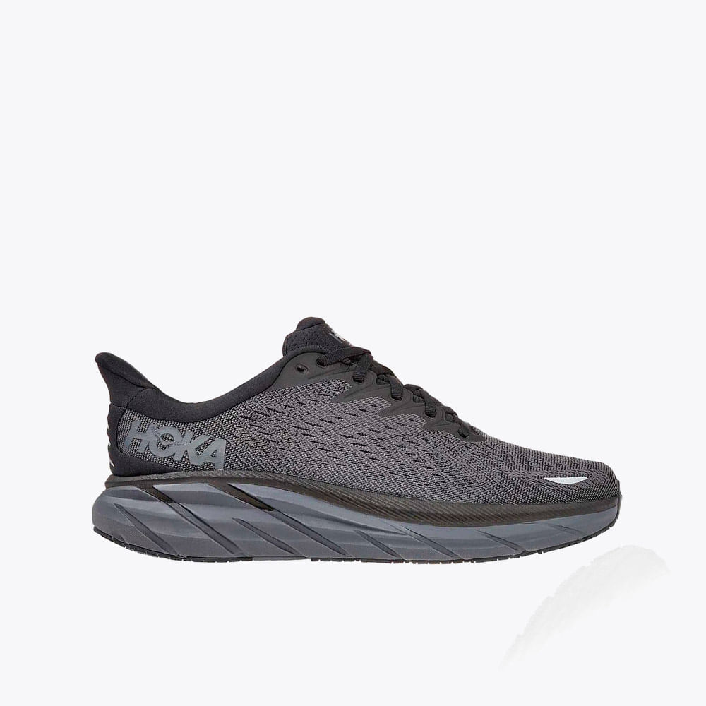 Tênis Hoka Clifton 8 Masculino – preto – foto 1