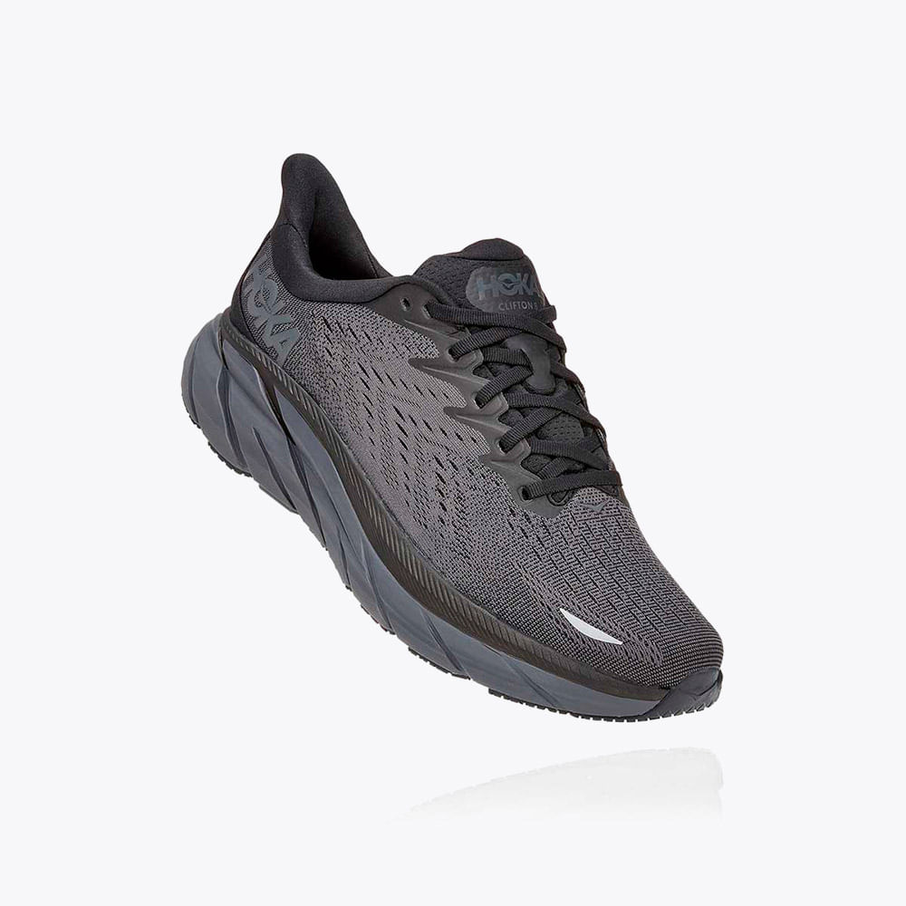 Tênis Hoka Clifton 8 Masculino – preto – foto 3