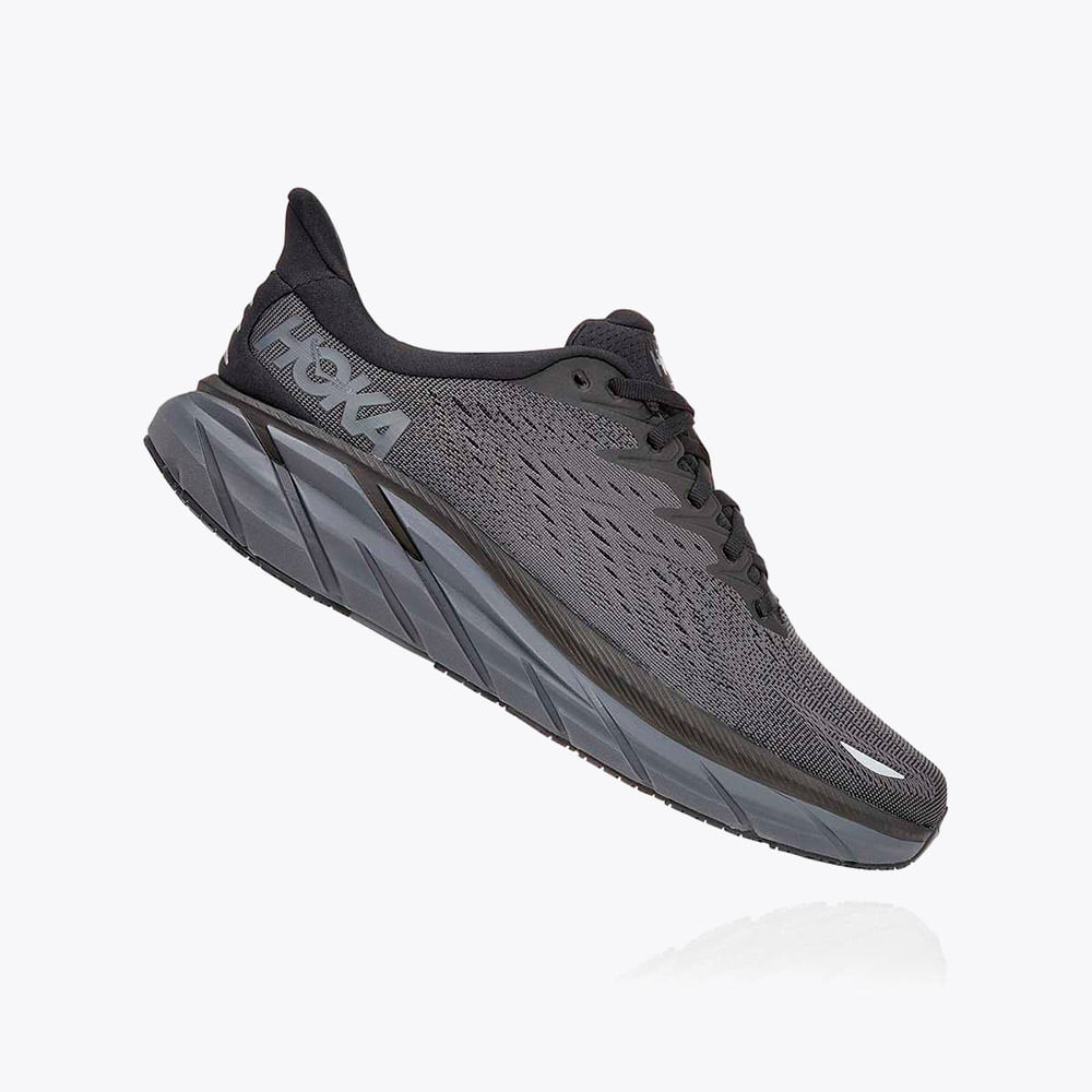 Tênis Hoka Clifton 8 Masculino – preto – foto 4