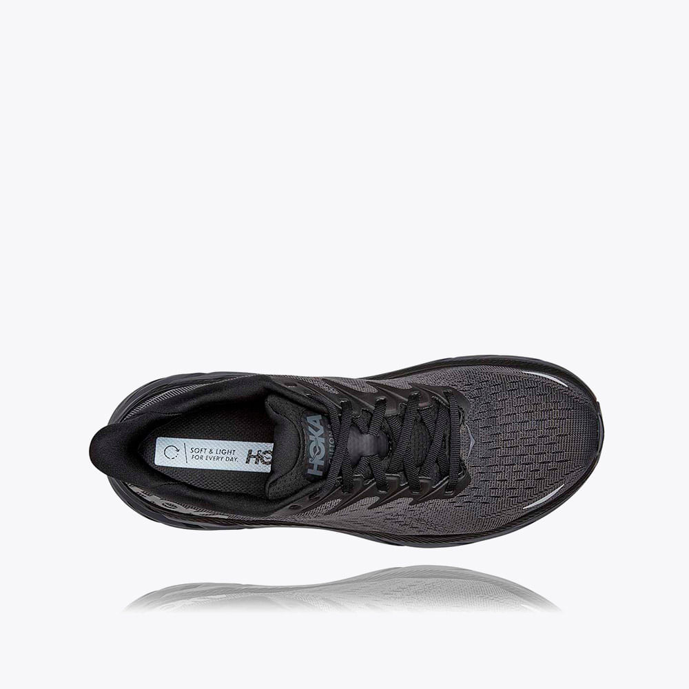 Tênis Hoka Clifton 8 Masculino – preto – foto 5