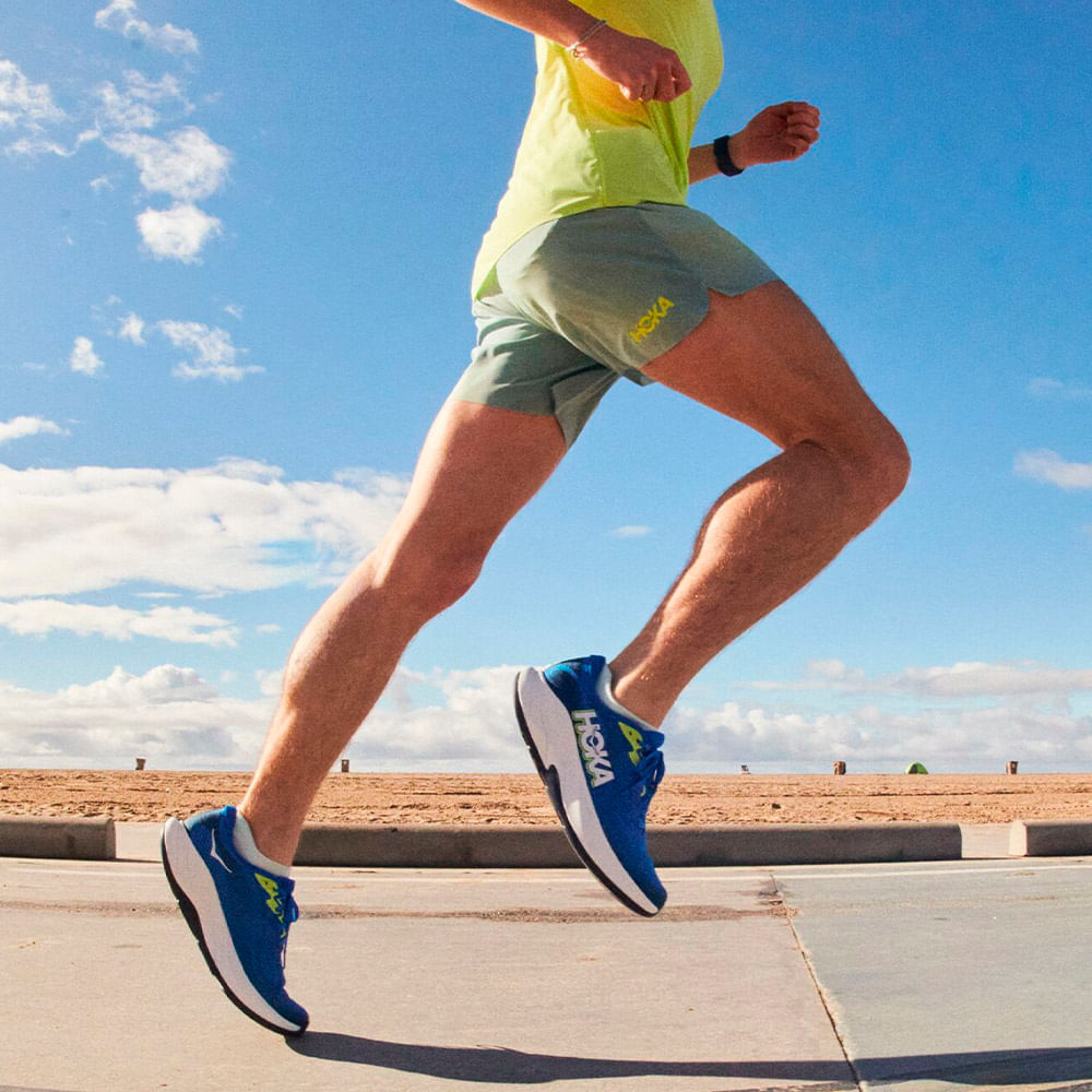 Short Hoka Glide 5 Print Masculino – colorido – foto 3