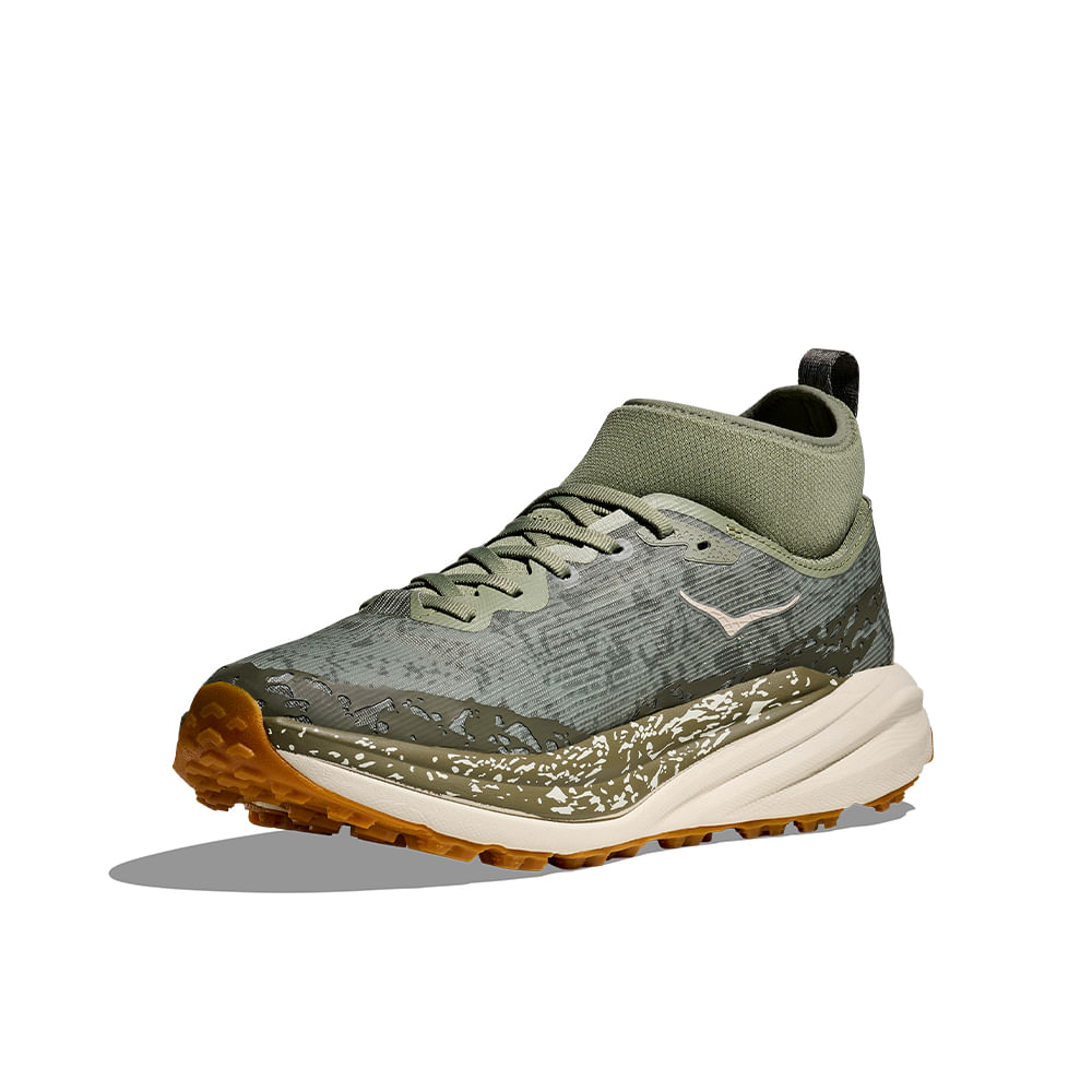 Tênis Hoka Speedgoat 6 Mid GTX Masculino – verde – foto 2