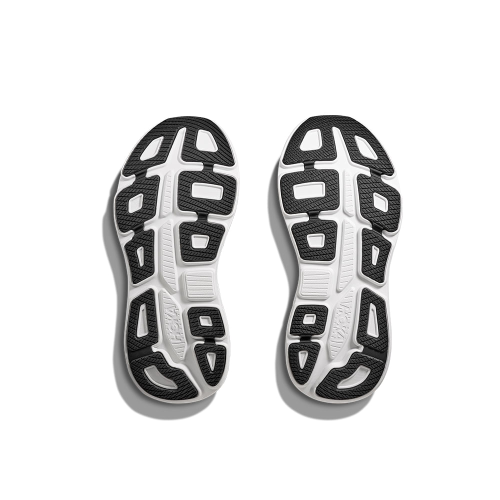 Tênis Hoka Bondi 9 Wide Masculino – preto e branco – foto 8